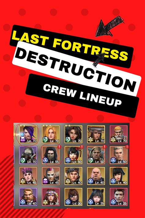 last fortress best lineup|last fortress destruction lineup.